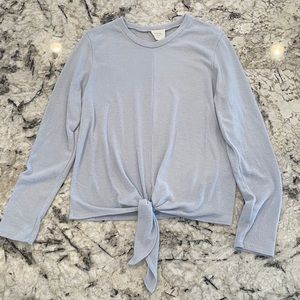 Harper Heritage tie off sweater size womens medium